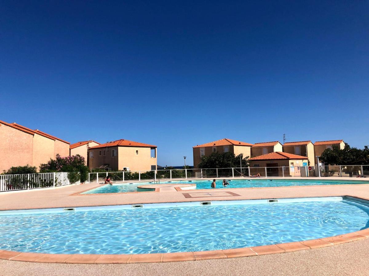 Barcaresa-Villa Sur Le Sable Vue Mer Panoramique Piscine Clim Wifi Le Barcares Ngoại thất bức ảnh